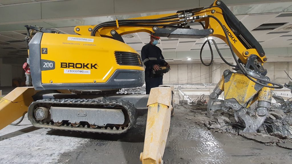 Técnicas de Operación Maquinaria Brokk